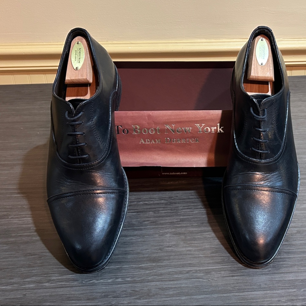 To Boot Men's Black Leather Boots